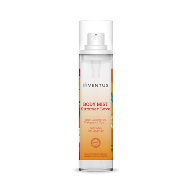 Ventus Body Mist Summer Love, Μιστ Σώματος, 100ml