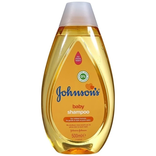 Johnsons Baby Shampoo Regular Απαλό Υποαλλεργικό Σαμπουάν Όχι πια Δάκρυα, 500ml