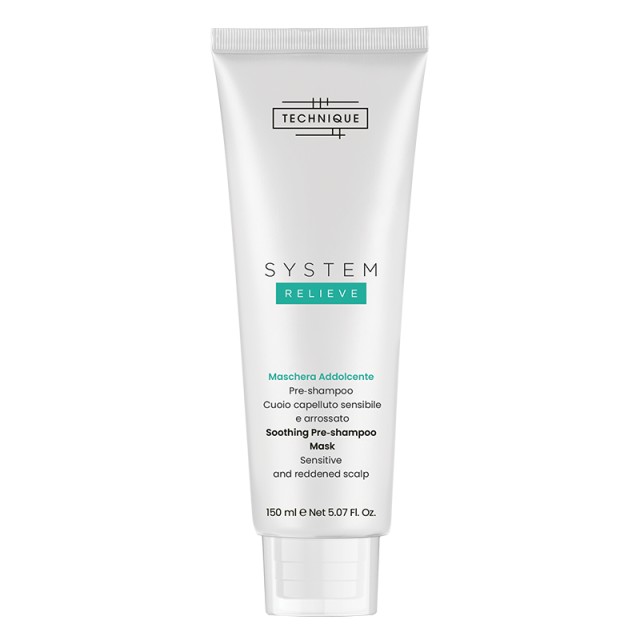 Technique System Relieve Soothing Pre-shampoo Mask, Καταπραϋντική Μάσκα Τριχωτού Πριν το Λούσιμο 150ml