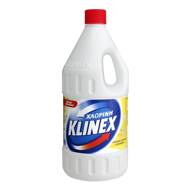 Klinex Λεμόνι, Λεπτόρρευστη Χλωρίνη, 2lt