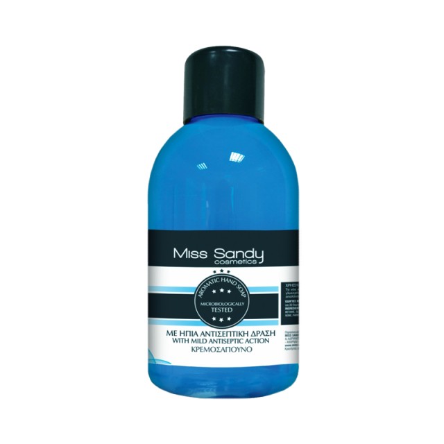 Miss Sandy Antiseptic Handwash, Ανταλλακτικό Υγρό Κρεμοσάπουνο με Ήπια Αντισηπτική Δράση, 1lt
