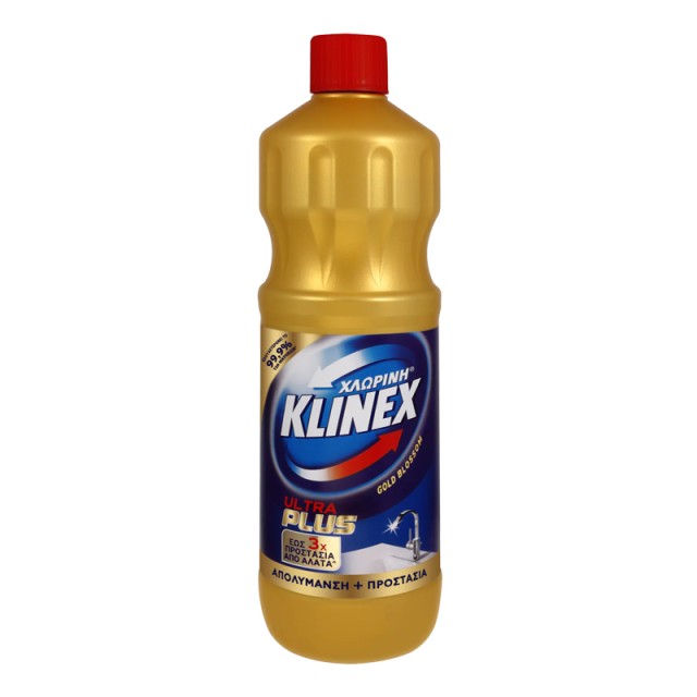 Klinex Ultra Plus Gold Blossom, Xλωρίνη Παχύρευστη, 1,2lt