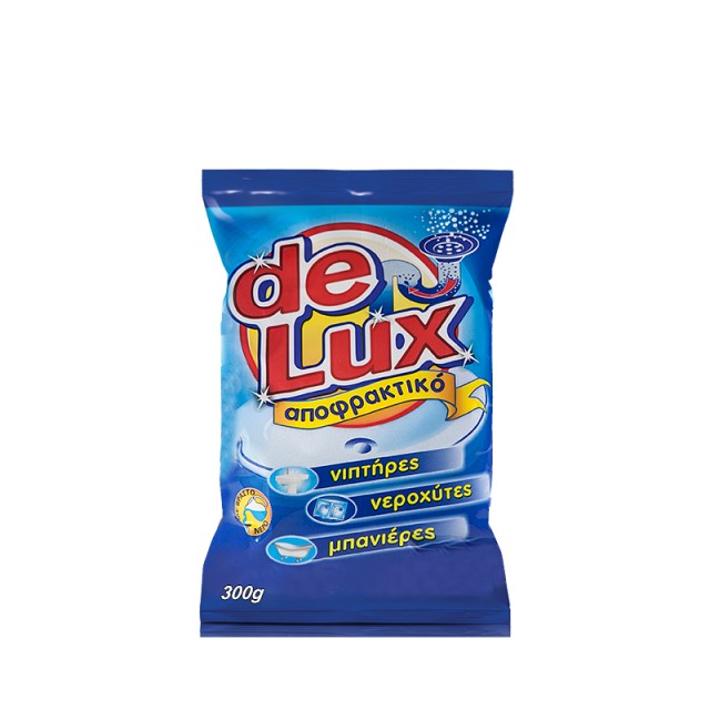 de Lux Αποφρακτική Σκόνη για σιφώνια, 900g
