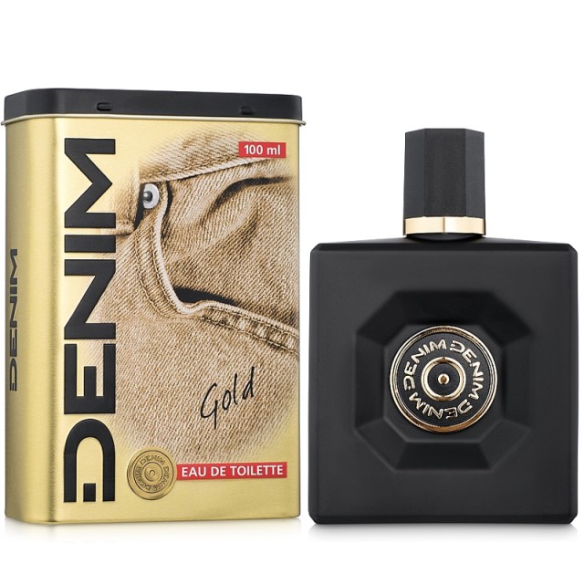 Denim Gold Eau de Toilette, Άρωμα για Άνδρες, 100ml