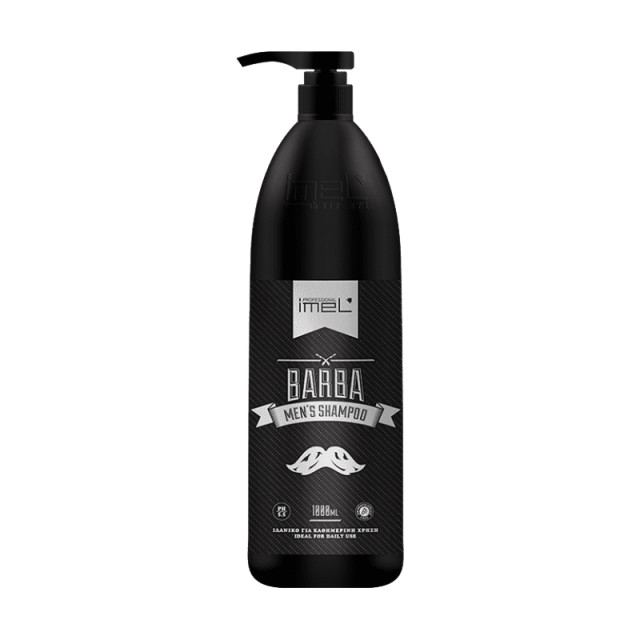IMEL Barba Men’s Shampoo, Ανδρικό Σαμπουάν για Κανονικά Μαλλιά, 1000ml