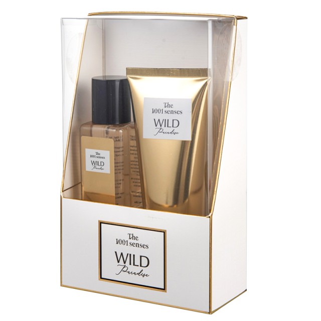 1001 Senses Wild Paradise Body Lotion 100ml + Wild Paradise Body Mist 75ml, Σετ Δώρου