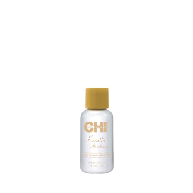 Chi Silk Infusion Keratin, Μετάξι Περιποίησης Μαλλιών με Κερατίνη, 15ml