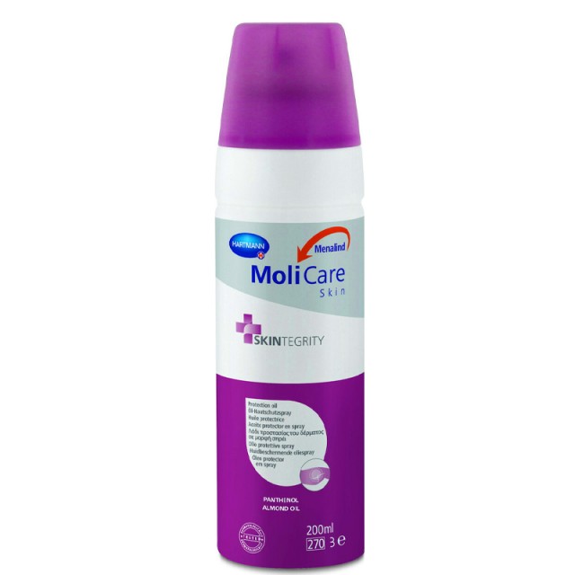 Hartmann Menalind Molicar Skintegrity Spray Oil, Λάδι Προστασίας σε Μορφή Σπρέι, 200ml