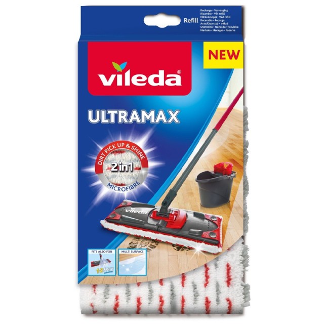 Vileda Aνταλλακτικό Σφουγγαρίστρας Ultra Max, 1τεμ