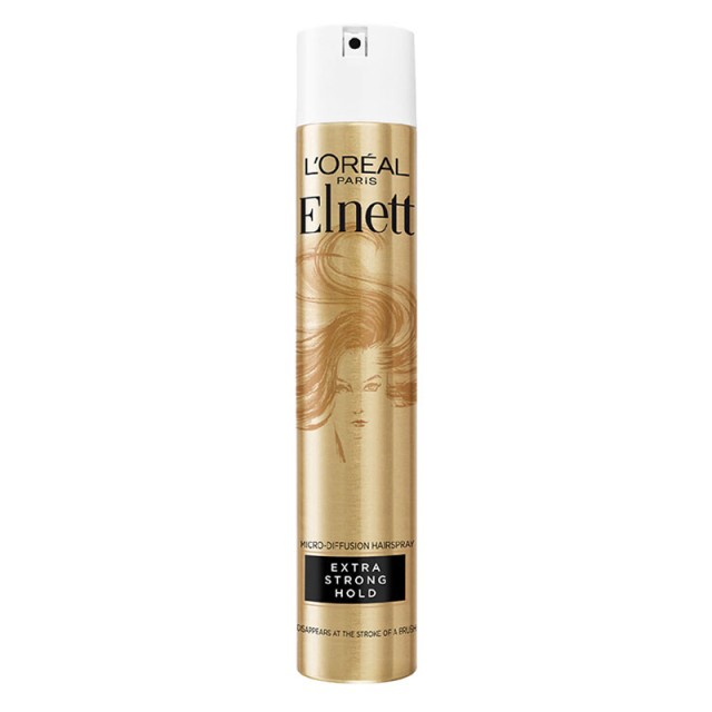 Loreal Paris Elnett Satin Spray Extra Strong Hold, Λακ για Πολύ Δυνατό Κράτημα 200ml