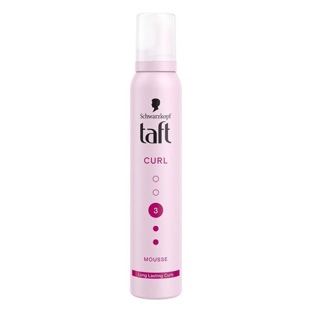 Schwarzkopf Taft Curl Mousse Νο3, Αφρός για Ελαστικές Μπούκλες 200ml