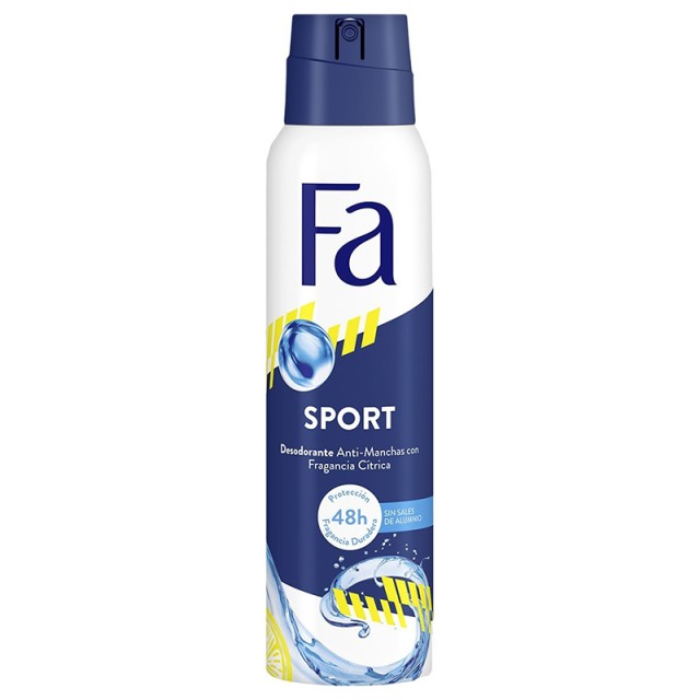 Fa Men Sport Deo Spray, Αποσμητικό Σπρέι 150ml