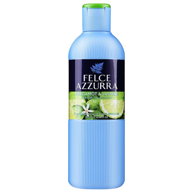 Felce Azzurra Fresh Bergamot & Cedar Flowers Shower Gel, Αφρόλουτρο, 650ml