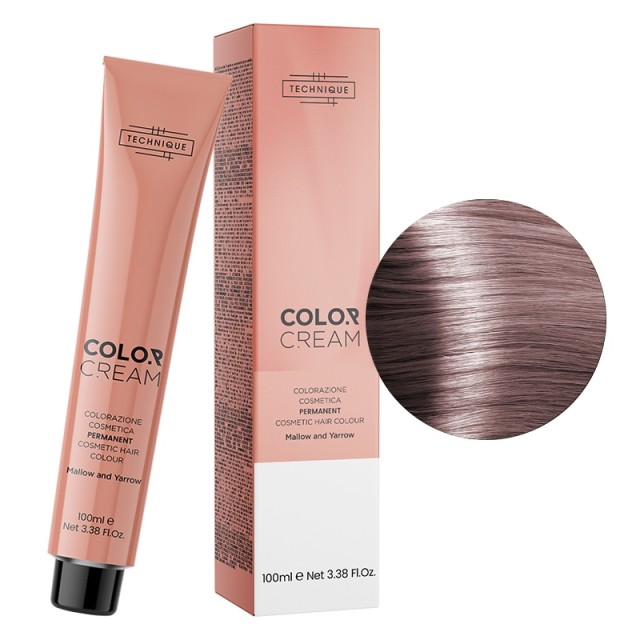 Technique Color Cream Metal Shades, Μόνιμη Βαφή σε Σωληνάριο, 100ml - Μεταλλικό Βιολέ