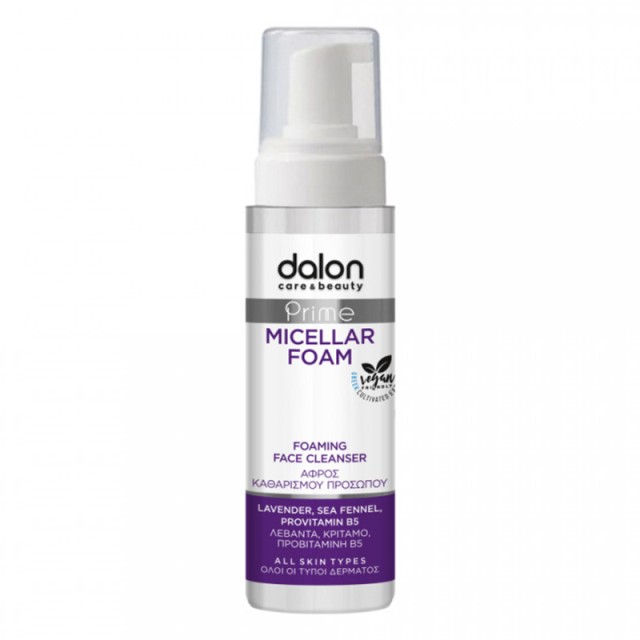 Dalon Prime Micellar Foam, Αφρός Καθαρισμού Προσώπου 150ml