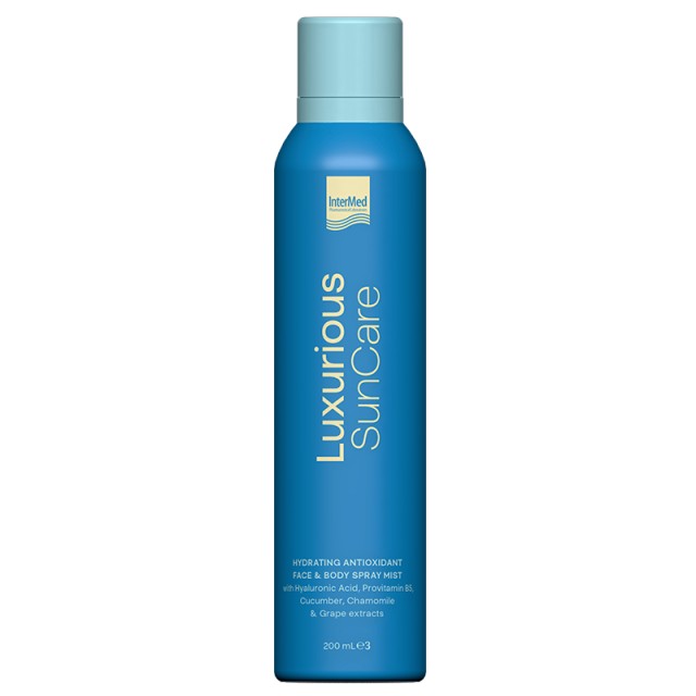 Luxurious Sun Care Hydrating Antioxidant Mist, Ενυδατικό & Αντιοξειδωτικό Σπρέι για Πρόσωπο & Σώμα, 200ml