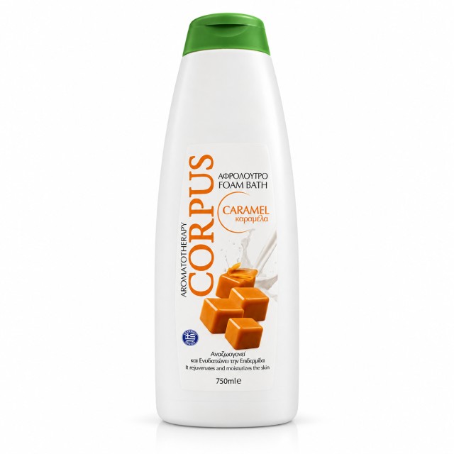 Corpus Foam Bath Αφρόλουτρο Caramel, 750ml