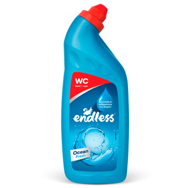 Endless Wc Liguid Ocean Fresh, Υγρό Καθαριστικό Λεκάνης 750ml