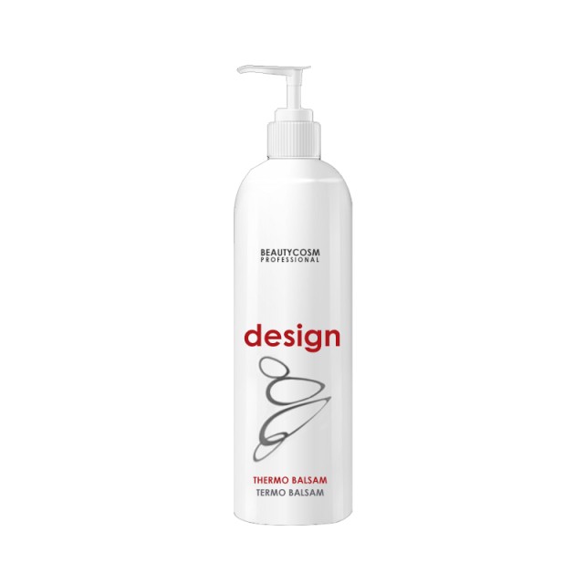 Beautycosm Professional Thermo Balsam Design, Κρέμα Προστασίας Μαλλιών από τη Θερμότητα, 200 ml