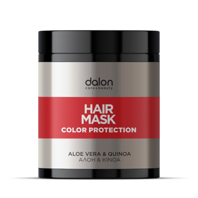 Dalon Hair Mask Color Protection, Μάσκα Λάμψης & Προστασίας Χρώματος Μαλλιών με Αλόη & Κινόα, 1000ml