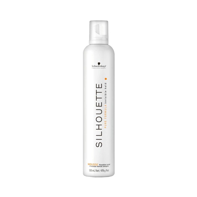 Schwarzkopf Silhouette Flexible Hold Mousse, Αφρός για Ελαστικό Κράτημα, 500ml