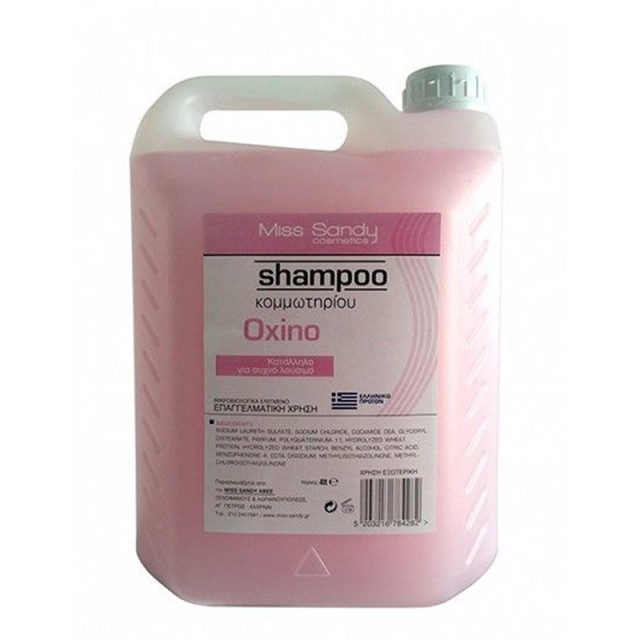 Miss Sandy Όξινο Σαμπουάν Λάμψης για Όλους τους Τύπους Μαλλιών, 4000ml
