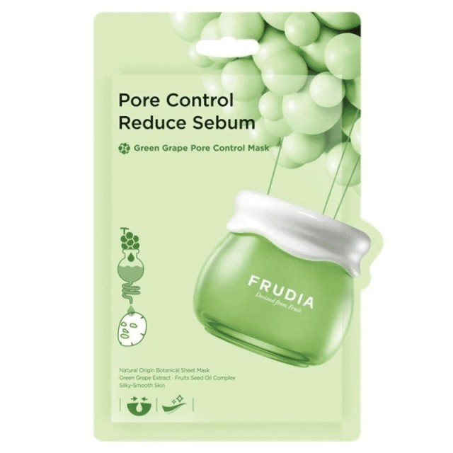 Frudia Green Grape Hydrating Mask, Eνυδατική Mάσκα για Σύσφιξη Πόρων, 20ml