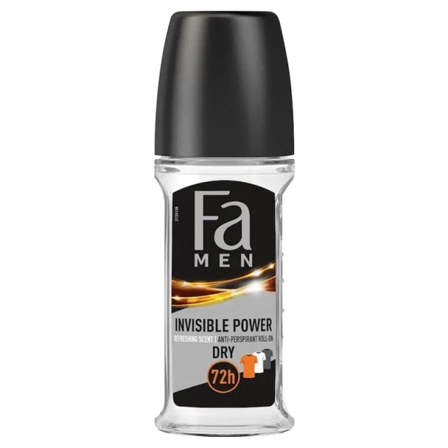 Fa Men Invisible Power, Αποσμητικό Roll on, 50ml