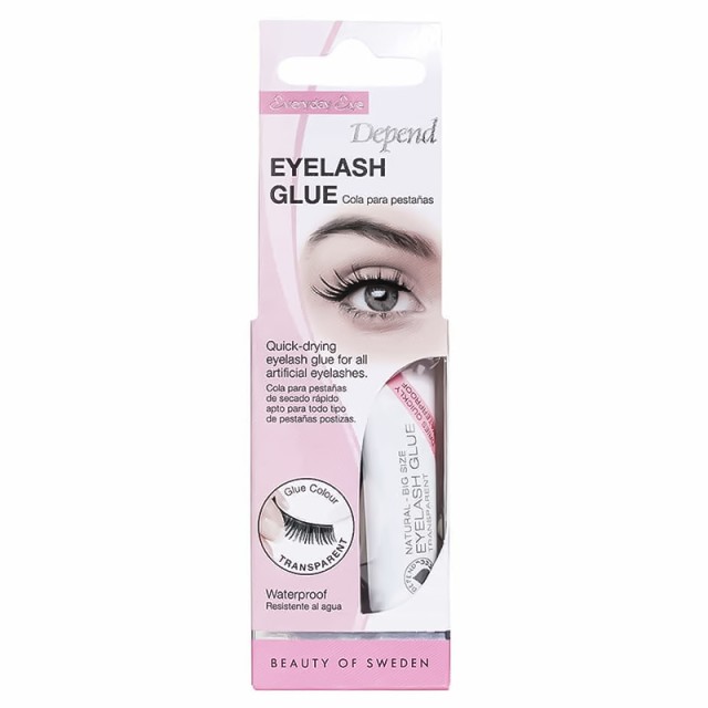 Depend Transparent Eyelash Glue, Διάφανη Κόλλα για Τεχνητές Βλεφαρίδες, 7g