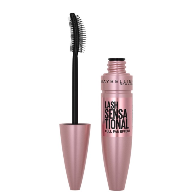Maybelline Lash Sensational Black Mascara Μάσκαρα για Εφέ Βεντάλιας, 9.4ml