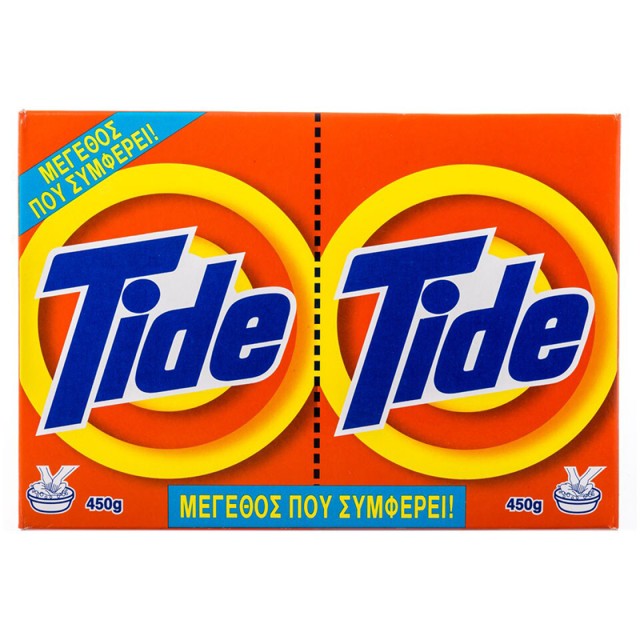 Tide Απορρυπαντικό Ρούχων σε σκόνη για Πλύσιμο στο Χέρι, 900gr