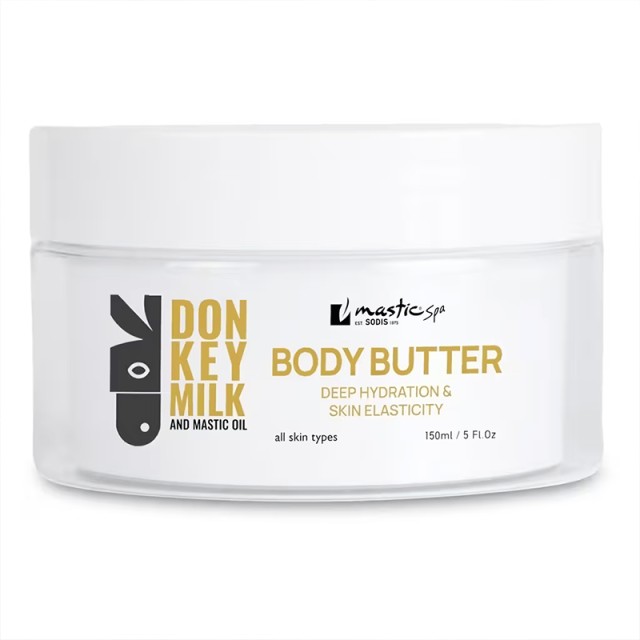 Mastic Spa Donkey Milk & Mastic Oil Body Butter, Βούτυρο Σώματος για Βαθιά Ενυδάτωση & Ελαστικότητα 150ml