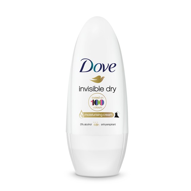 Dove Invisible Dry, Γυναικείο Αποσμητικό Roll on, 50ml
