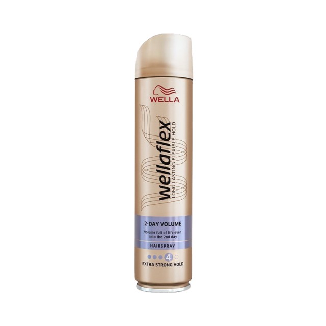 Wellaflex Volume Extra Strong Hold Hairspray, Λακ για Όγκο & Πολύ Δυνατό Κράτημα στα Μαλλιά, 250ml