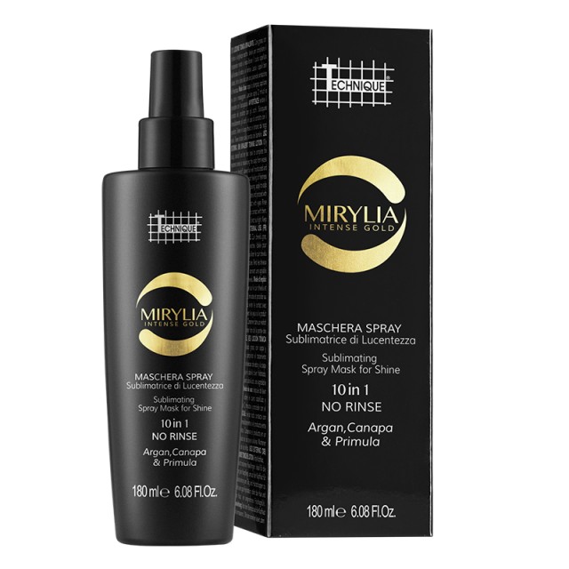Technique Mirylia 10 in 1 Leave in Treatment Spray Mask, Leave in Μάσκα - Θεραπεία Επανόρθωσης για Όλους τους Τύπους Μαλλιών, 180ml