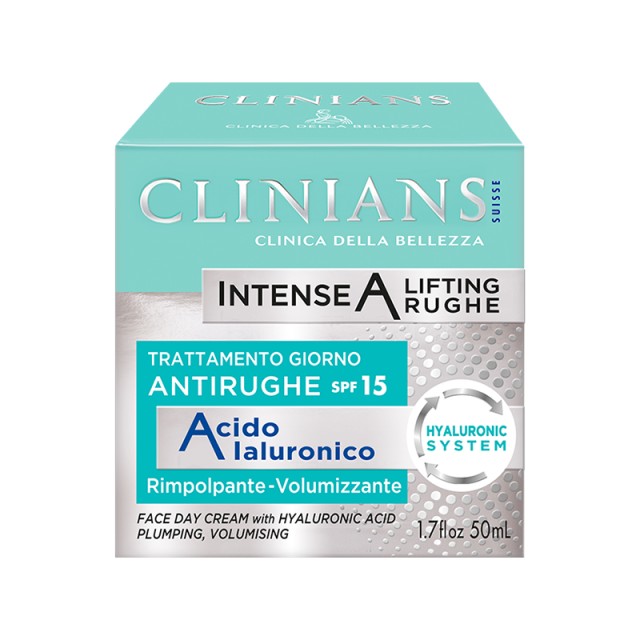 Clinians Intense A Lifting Anti-wrinkle, Αντιρυτιδική Κρέμα Ημέρας, 50ml