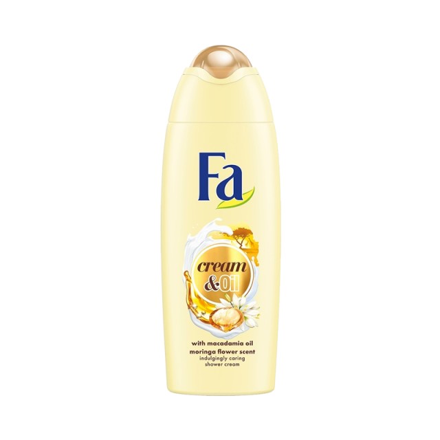 Fa Cream & Oil Macadamia & Moringa Flower, Αφρόλουτρο, 750ml