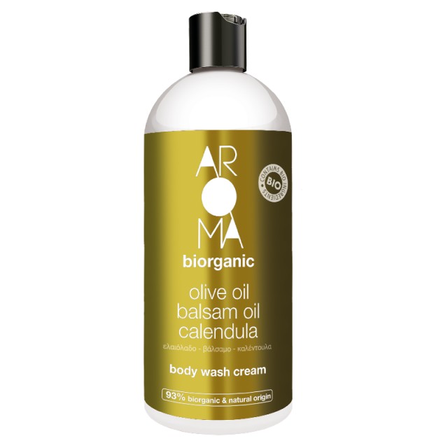 Aroma Bio Olive Oil, Balsam Oil & Calendula Body Wash, Αφρόλουτρο, 750ml