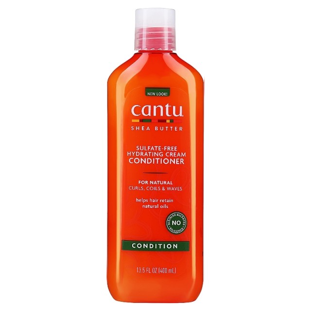 Cantu Shea Butter Sulfate-Free Hydrating Cream Conditioner, Μαλακτική Κρέμα Μαλλιών για Εντατική Ενυδάτωση, 400ml