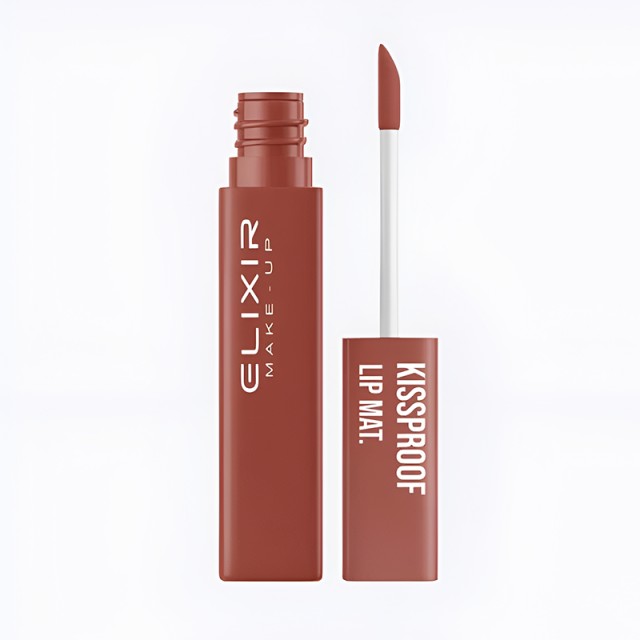 Elixir Liquid Kissproof Lip Mat Κραγιόν #005, Cocoa