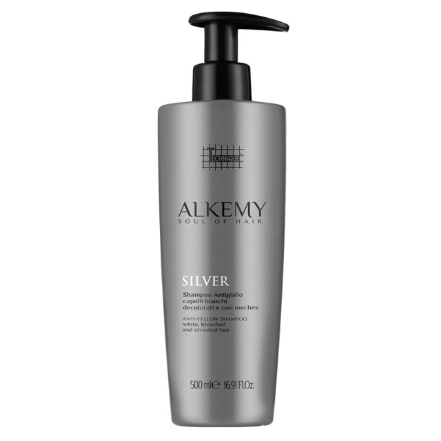 Technique Alkemy Silver Anti-Yellow Shampoo, Σαμπουάν Silver, 500ml