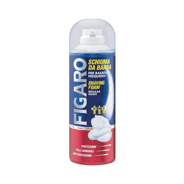 Figaro Uomo Regular, Ανδρικός Αφρός Ξυρίσματος, 400ml