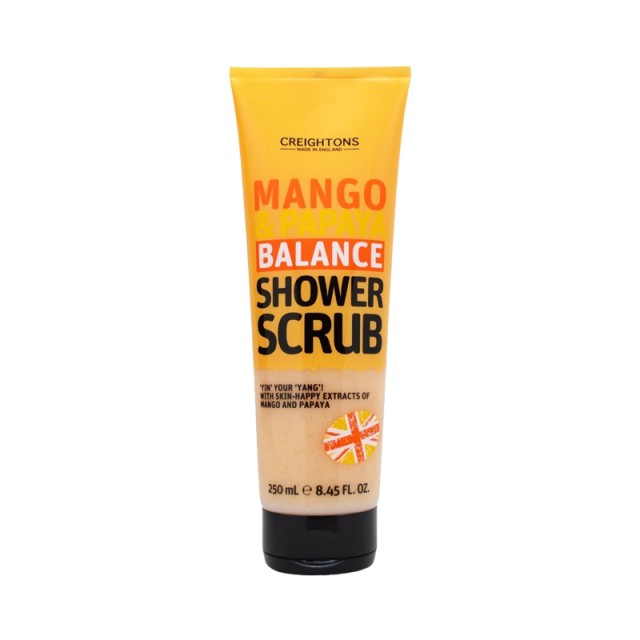 Creightons Balance Mango & Papaya, Shower Scrub, 250ml