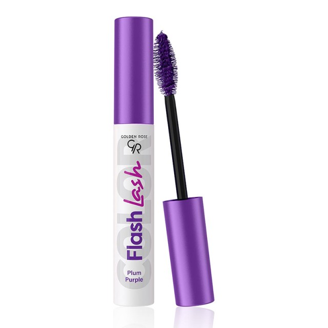 Golden Rose Flash Lash Colored Mascara Plum Purple