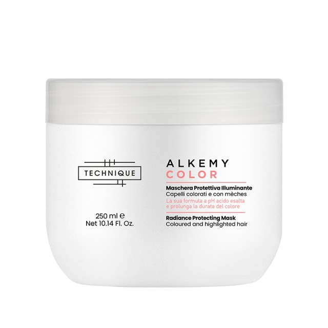 Technique Alkemy Color Radiance Protecting Mask, Μάσκα Προστασίας & Λάμψης για Βαμμένα & με Ανταύγειες Μαλλιά 250ml