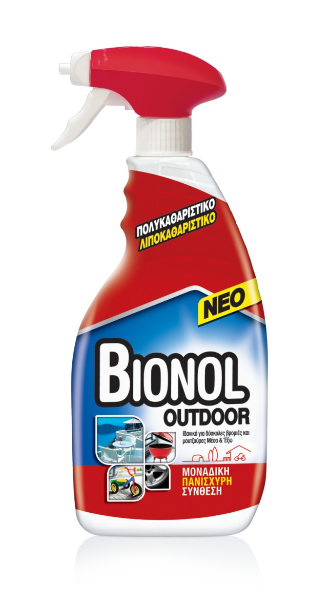 Bionol Outdoor Πολυκαθαριστικό-Λιποκαθαριστικό Spray, 700ml