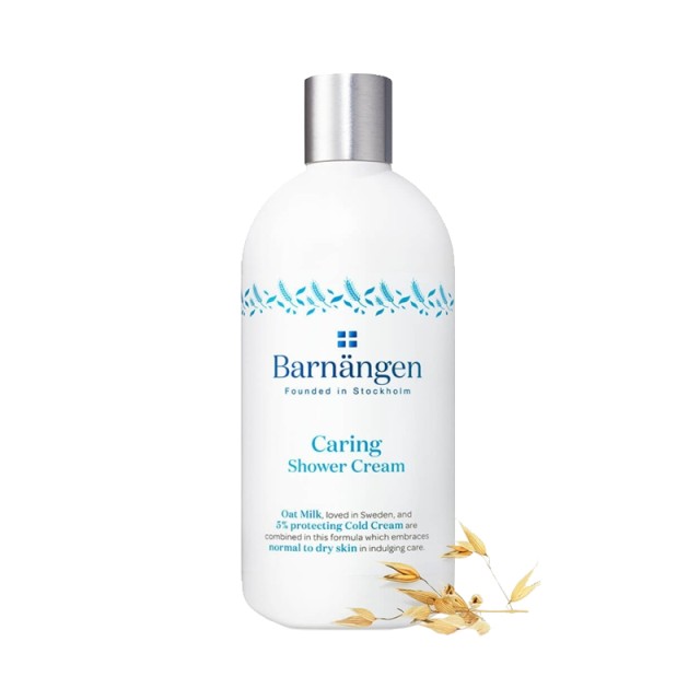 Barnängen Caring Shower Cream, Αφρόλουτρο για κανονική ή ξηρή επιδερμίδα, 400ml