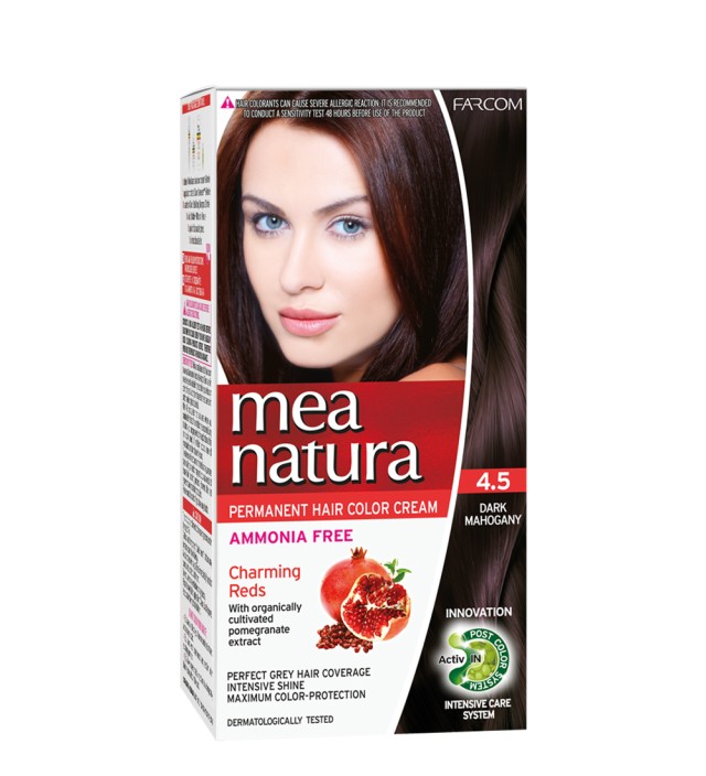 MEA NATURA Σετ Βαφής Χωρίς Αμμωνία, Νο4.5 60ml