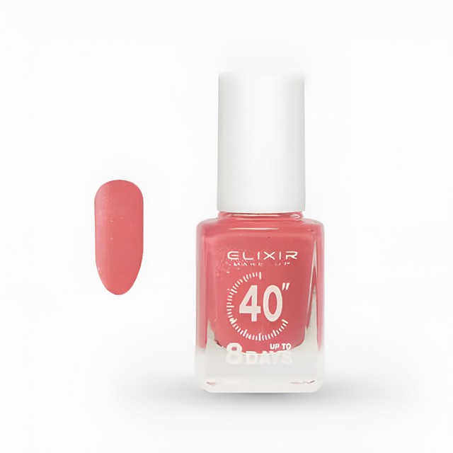 Elixir Βερνίκι 40″ & Up to 8 Days – #437 (Peachy Crystal)
