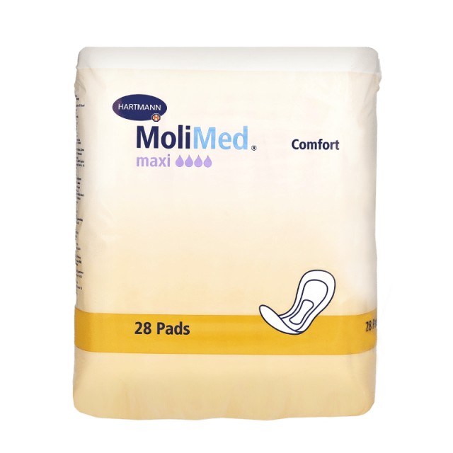 Hartmann MoliMed Comfort, Σερβιέτες Ακράτειας, Maxi, 28τμχ